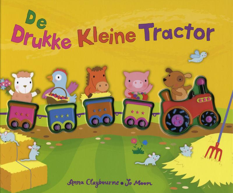 De drukke kleine tractor