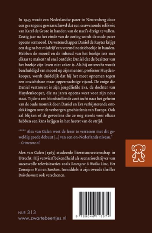 De opvolger / Zwarte beertjes / 3484 achterkant