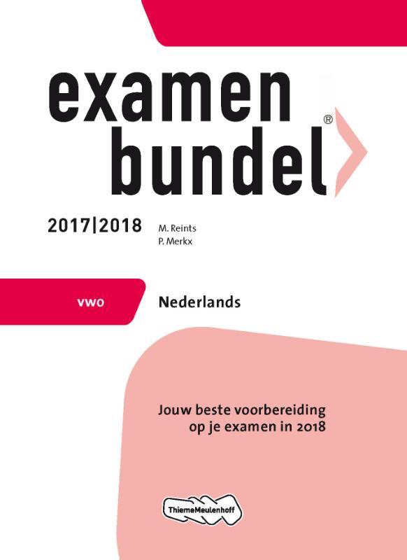 Examenbundel vwo Nederlands 2017/2018