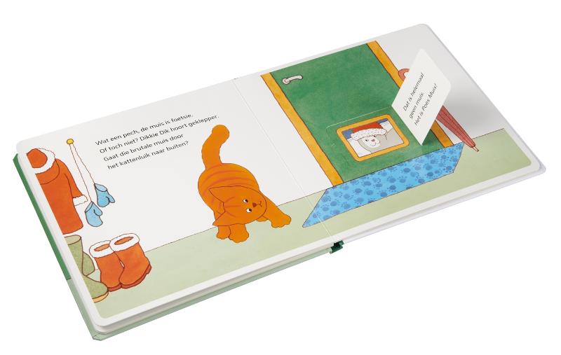 Dikkie Dik en de kerstmuis / Dikkie Dik achterkant