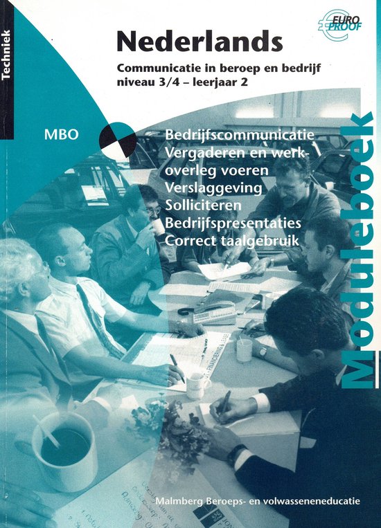 Nederlands Moduleboek jaar 2 Sector Techniek (BeroepsOpleidende Leerweg)