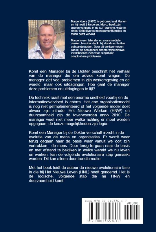 Komt een manager bij de dokter achterkant