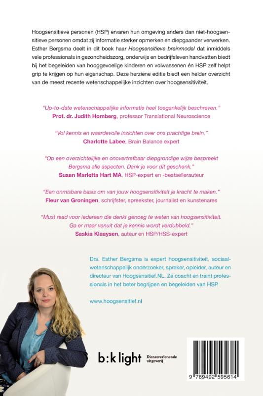 Het hoogsensitieve brein achterkant