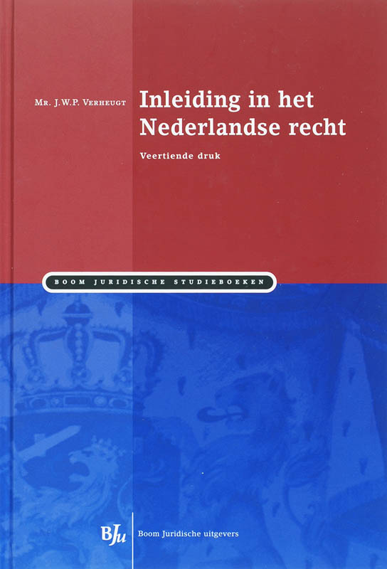 boekenbalie_9789054548881_cover Inleiding in het Nederlandse recht / Boom Juridische studieboeken