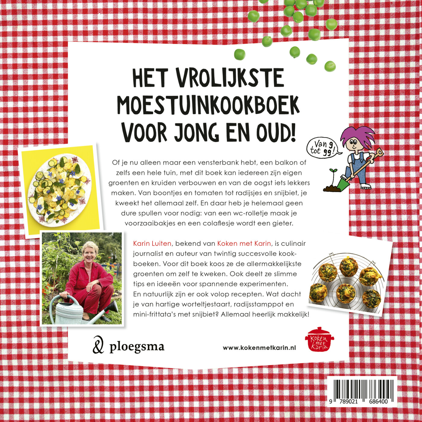 Van moestuin tot maaltijd achterkant