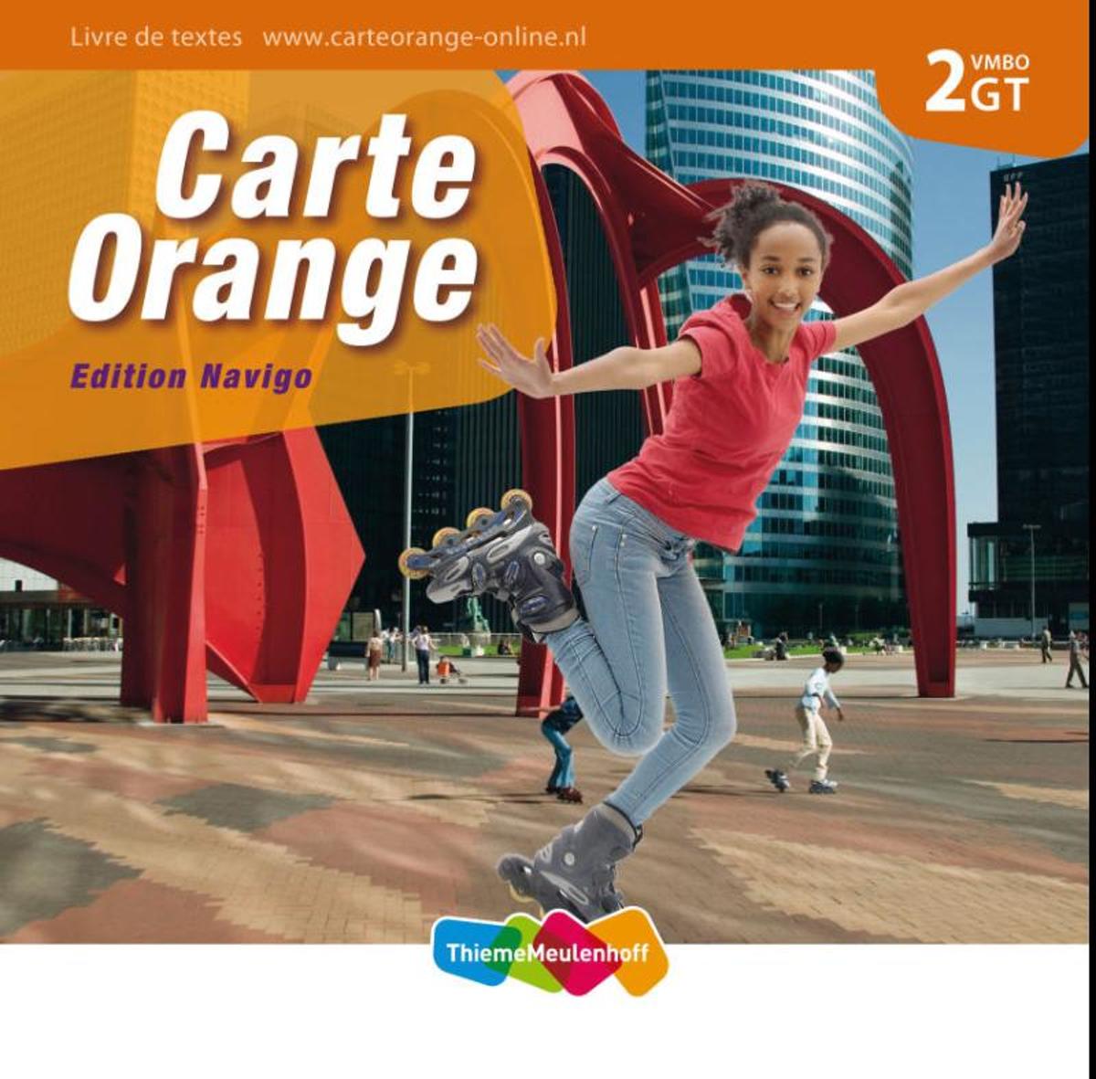 Carte orange 2 Vmbo GT edition navigo Livre de textes