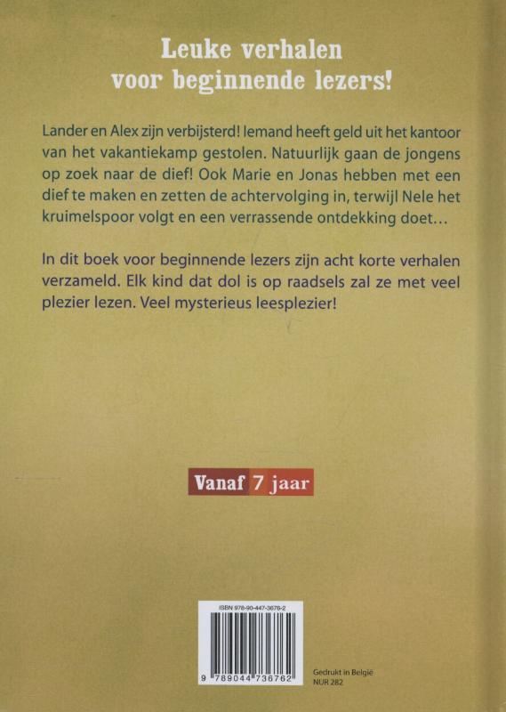 Lezen is te gek - Spannende speurneusverhalen achterkant