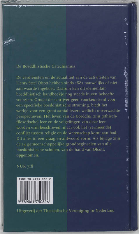 De boeddhistische catechismus achterkant