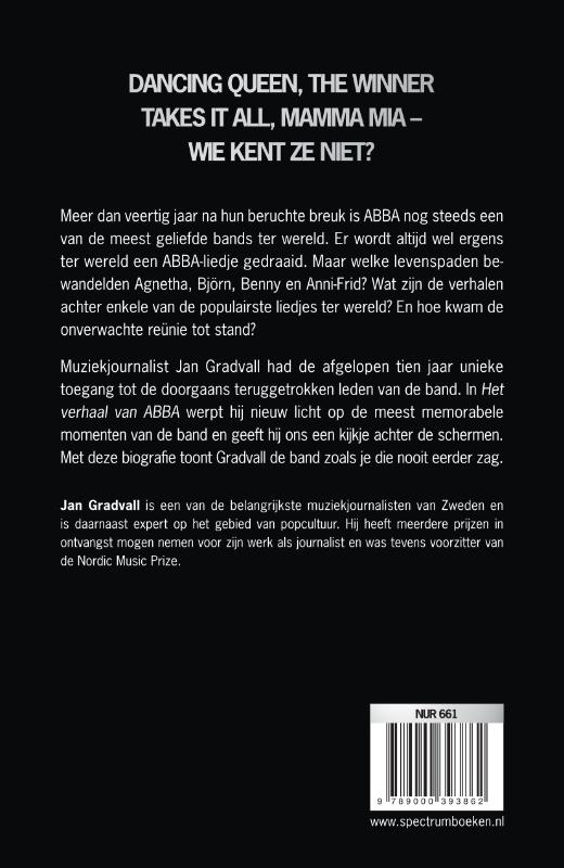 Het verhaal van ABBA achterkant