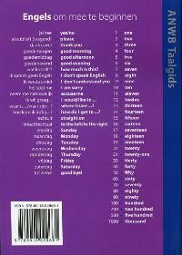 Engels / ANWB Taalgids achterkant