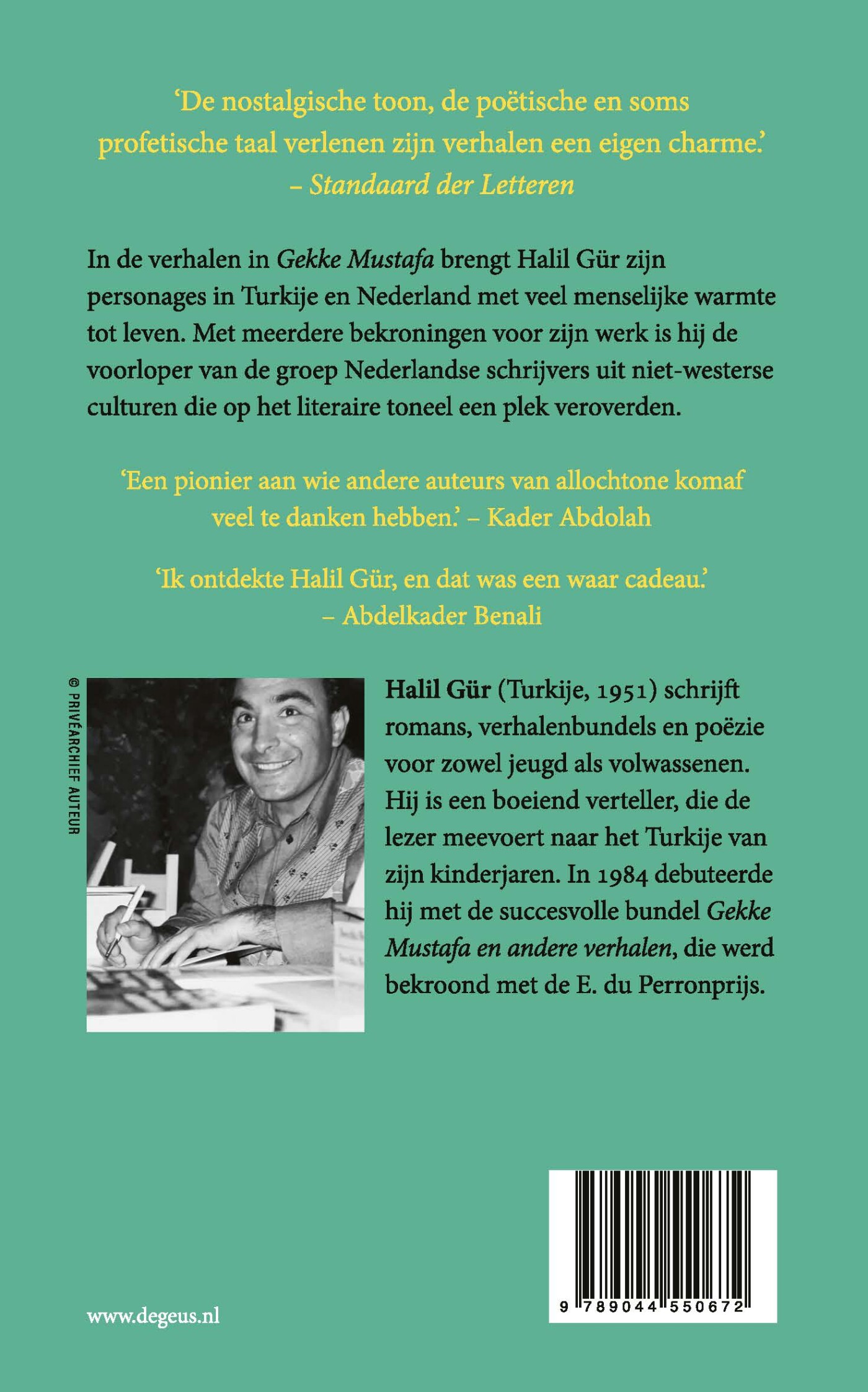 Gekke Mustafa en andere verhalen achterkant