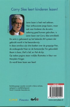 Pien, Noer en Tim Omnibus / Leren lezen met Carry Slee / AVI 1 achterkant