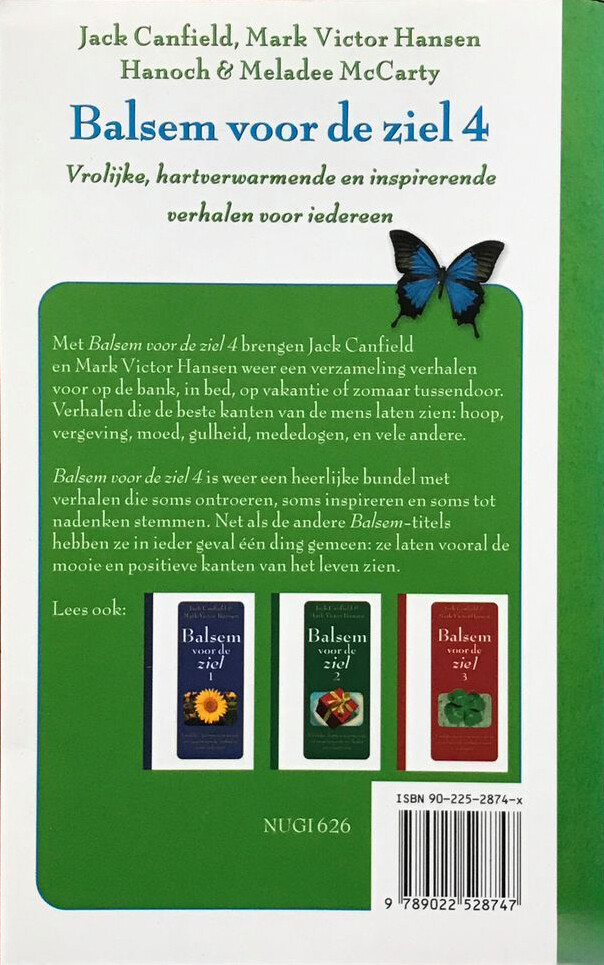 Balsem voor de ziel 4 / Balsem voor de ziel / 4 achterkant