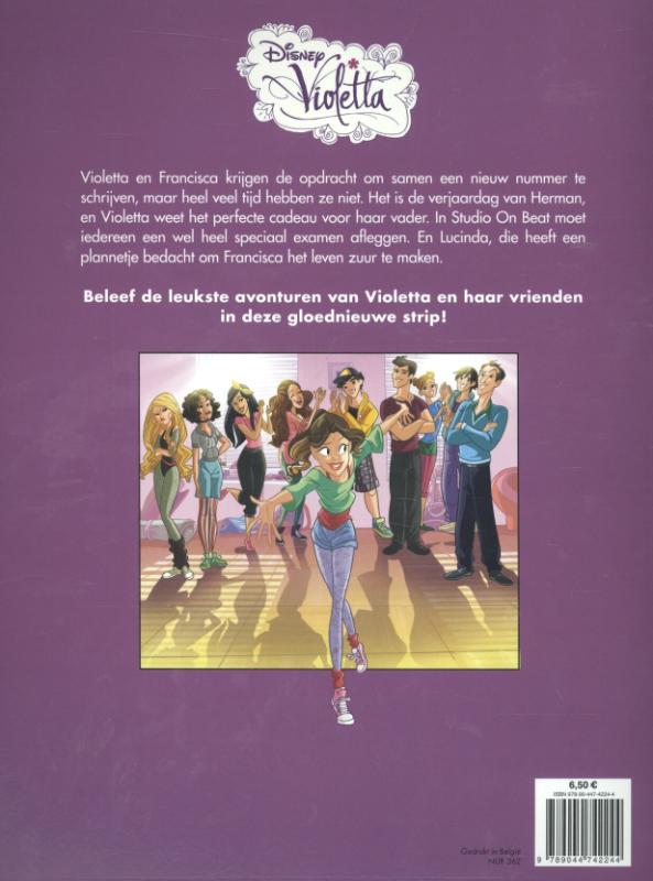 Disney Violetta 1 - Disney Violetta 1 achterkant