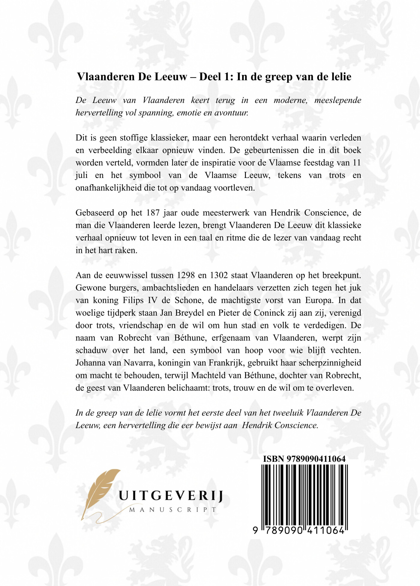 Vlaanderen De Leeuw / Vlaanderen De Leeuw / 1 achterkant