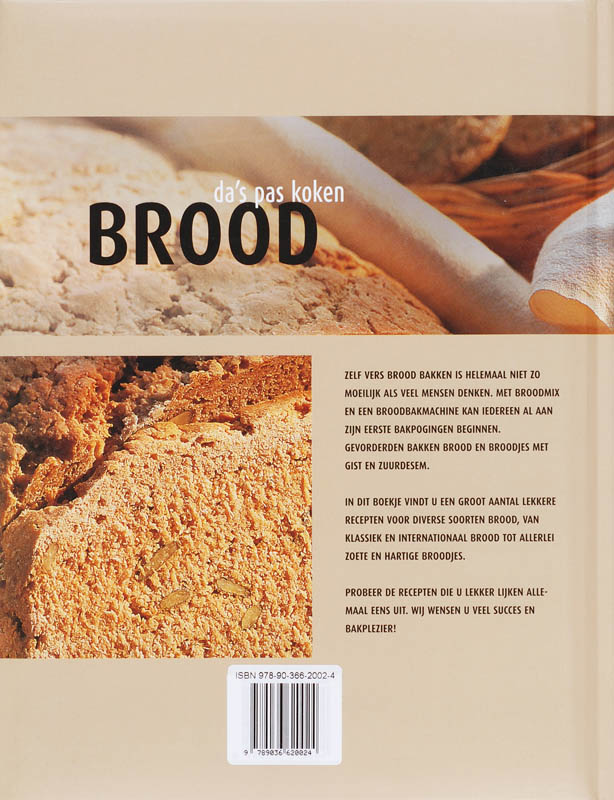 Brood / druk Heruitgave achterkant