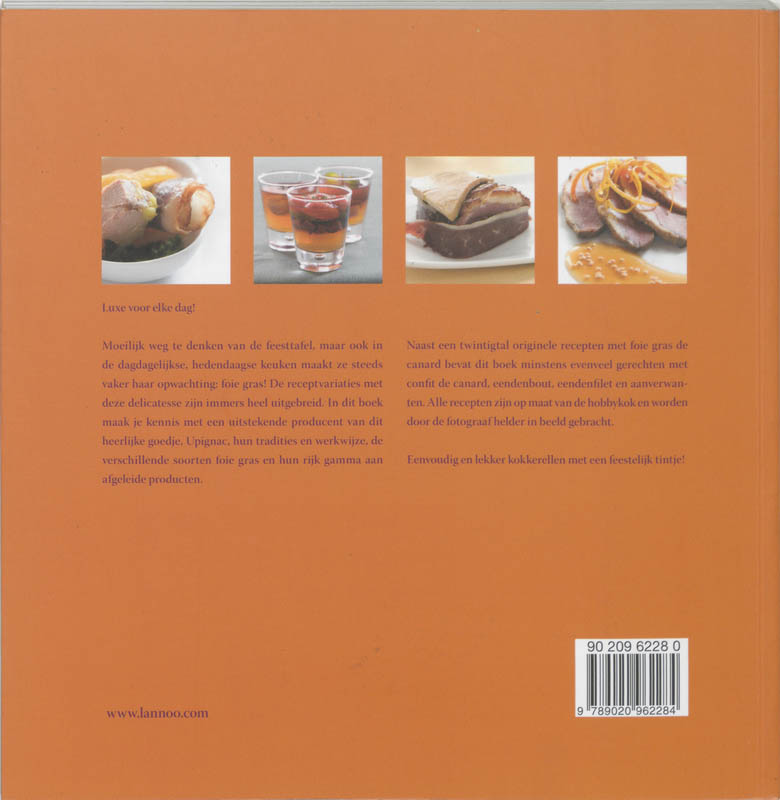 Foie Gras En Eend achterkant