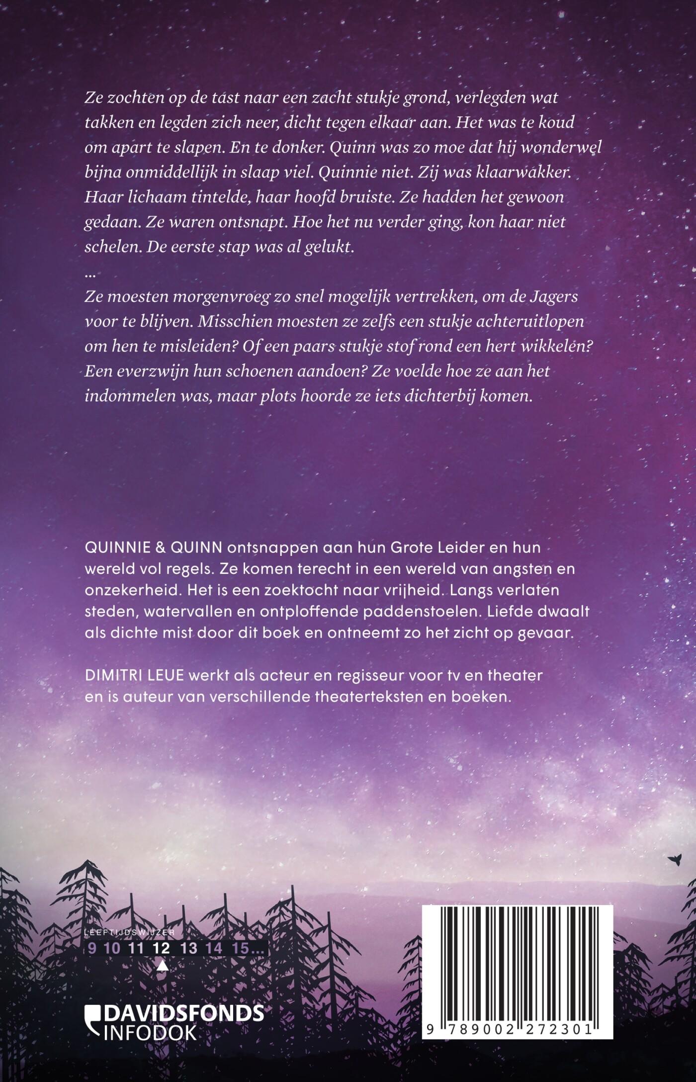 Quinnie en Quinn achterkant