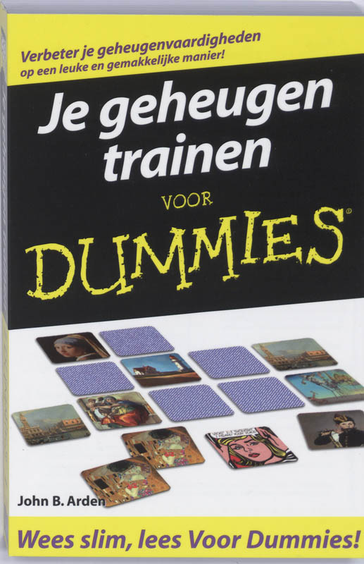 boekenbalie_9789043016889_cover Je geheugen trainen voor dummies / Voor Dummies