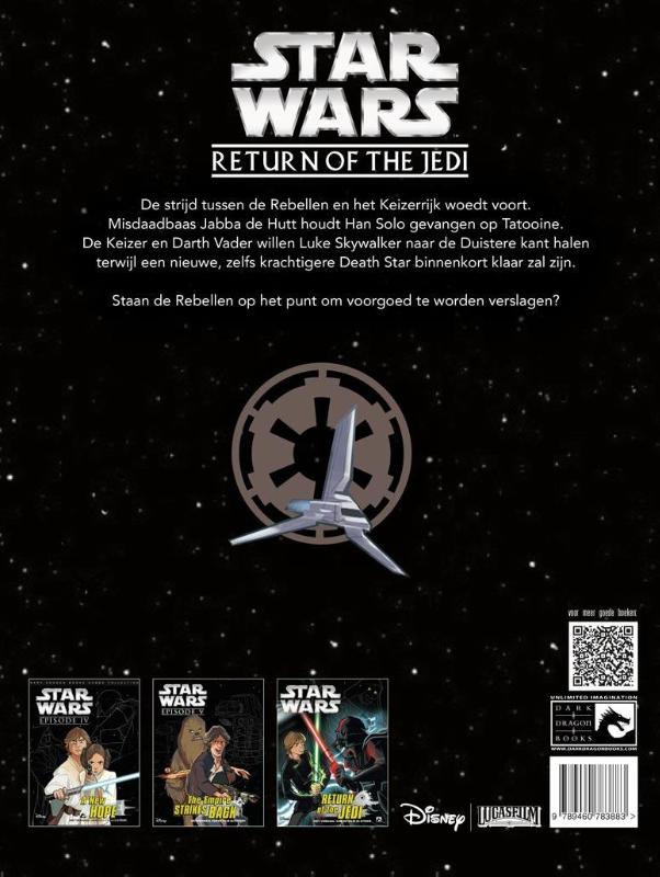 Return to the Jedi / VI / Star Wars achterkant