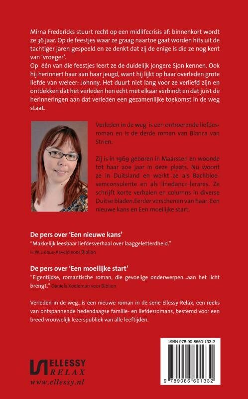 Verleden in de weg achterkant