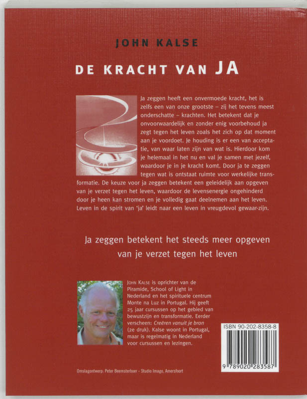 De kracht van het ja De kracht van het ja achterkant