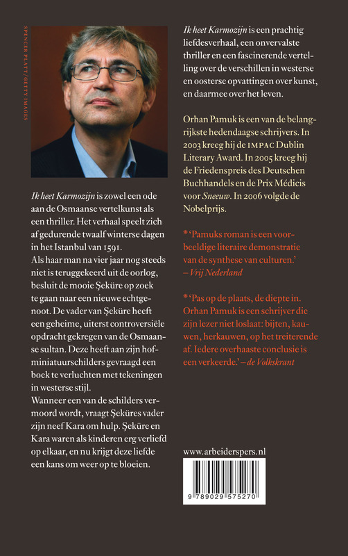 Ik heet Karmozijn achterkant
