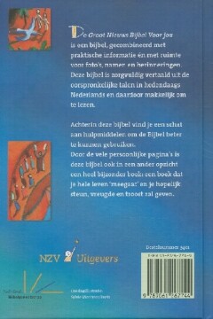 GNB VOOR JOU - MET KLEURENKATERNEN VOOR JONGEREN GNB VOOR JOU - MET KLEURENKATERNEN VOOR JONGEREN achterkant