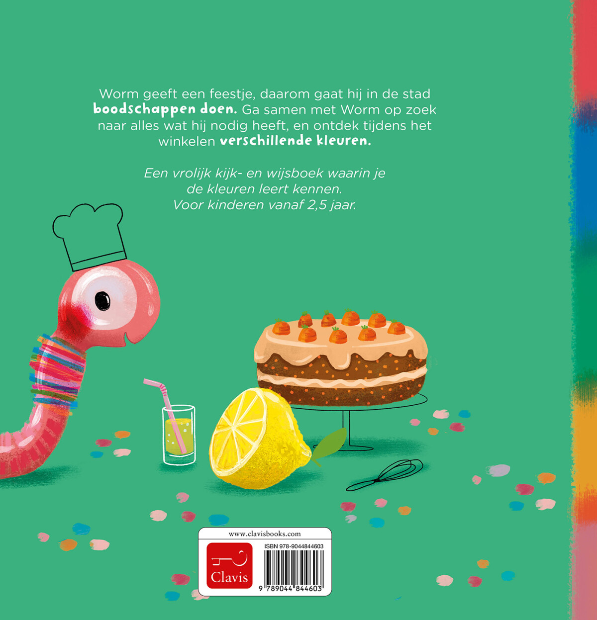 Kleuren / De wereld van Worm achterkant