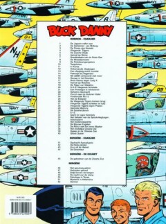 Vermist / Buck Danny / 52 achterkant