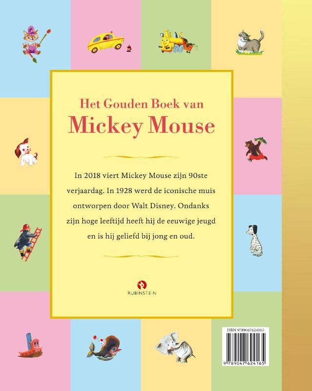 Gouden Boekjes - Het Gouden Boek van Mickey Mouse achterkant