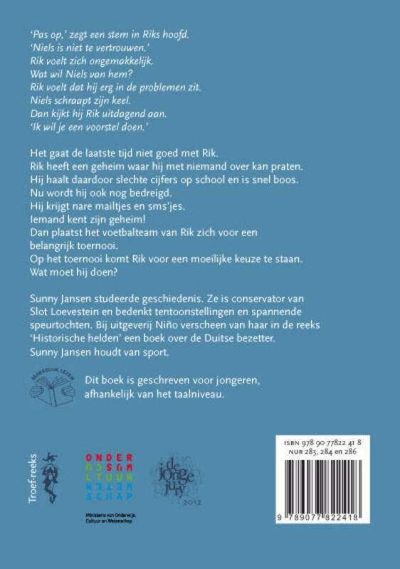 Winnen of verliezen / Troef-reeks Winnen of verliezen / Troef-reeks achterkant