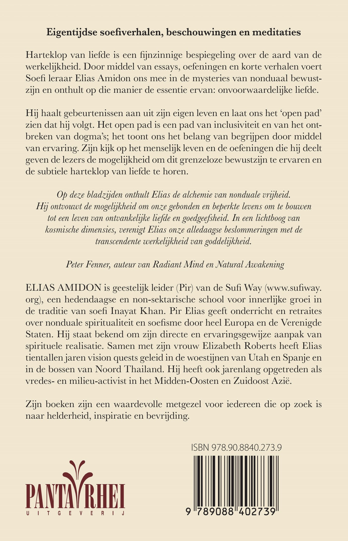 Harteklop van liefde achterkant