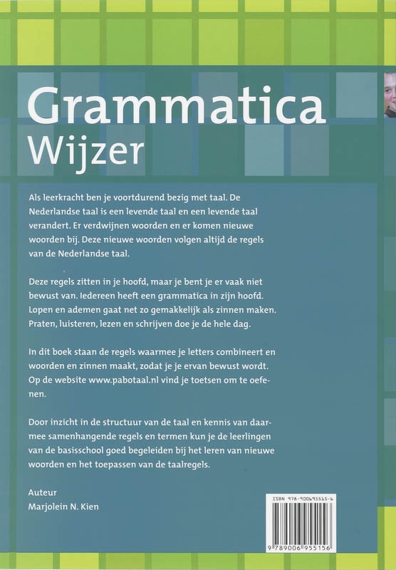 Grammatica Wijzer achterkant