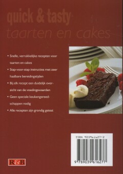QUICK EN TASTY TAARTEN EN CAKES achterkant