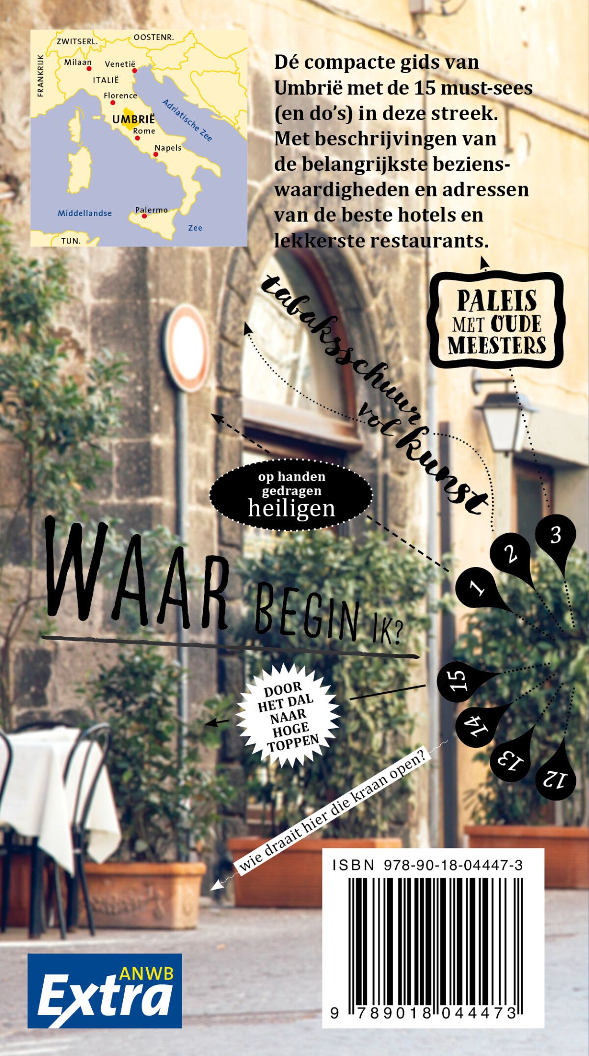 Umbrië / ANWB Extra achterkant