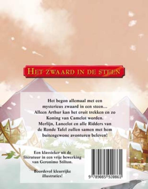 Klassiekers - Koning Arthur / Geronimo Stilton Klassiekers achterkant