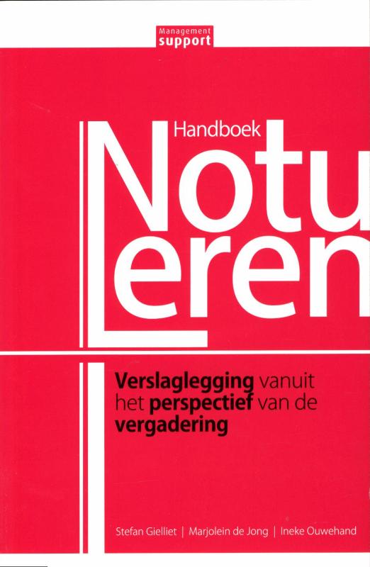 Handboek Notuleren