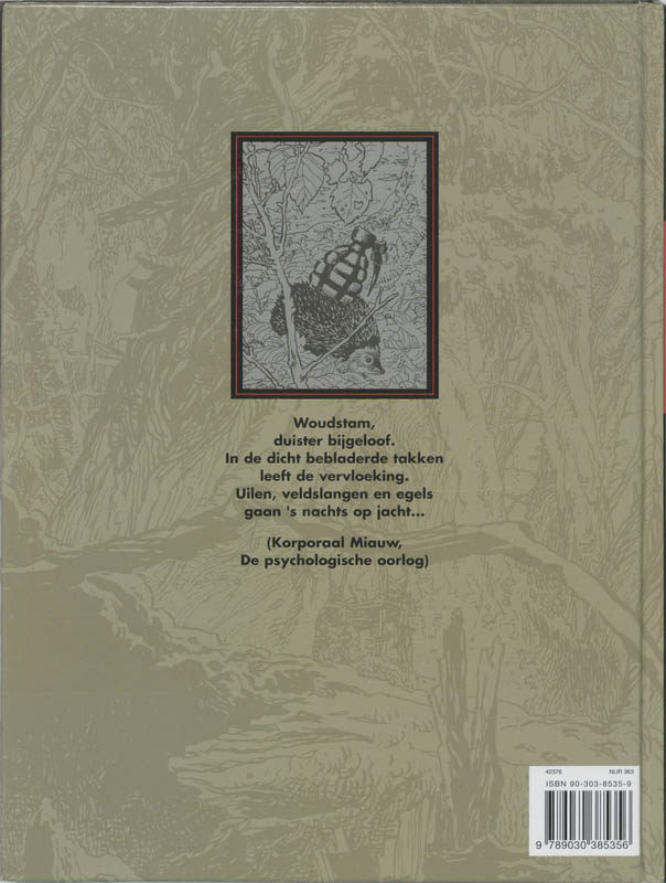 Albums van gawronkiewics hc01. achtung zelig achterkant
