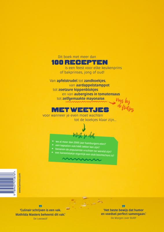 Het beste kookboek ter wereld achterkant