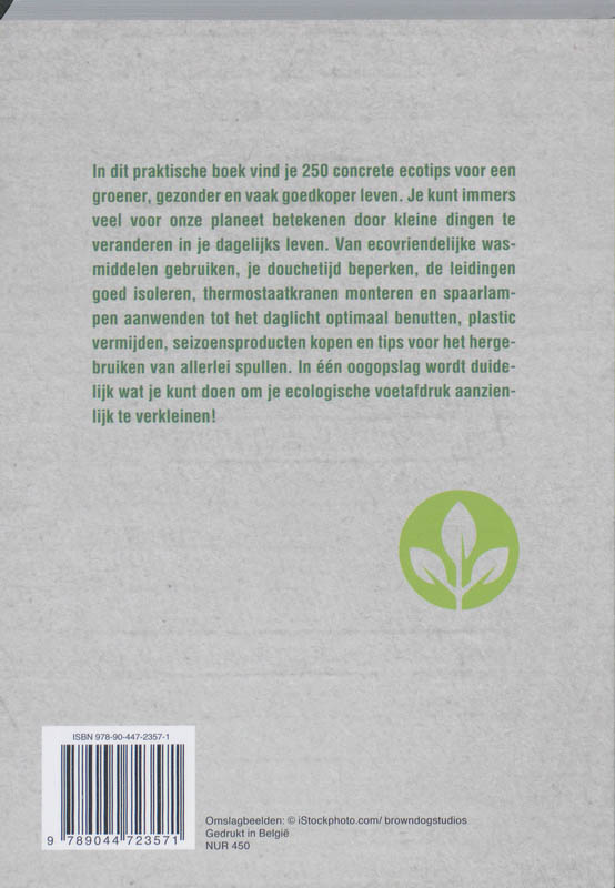 250 onmisbare ecotips achterkant
