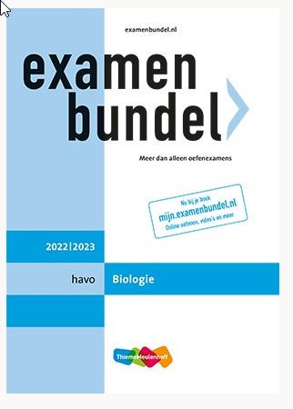 boekenbalie_9789006639599_cover Examenbundel / havo Biologie 2022/2023