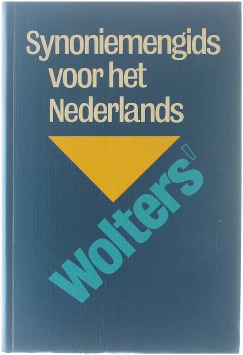 Wolters' synoniemengids voor het Nederlands.