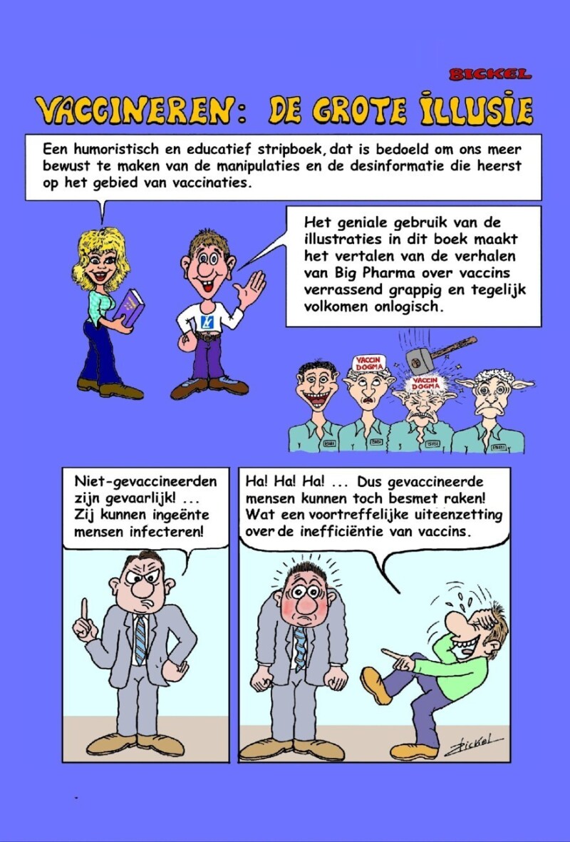 Vaccineren: De grote illussie achterkant