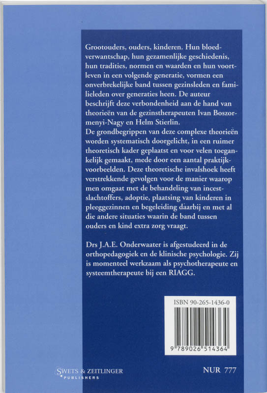 De Theorie Van Nagy achterkant