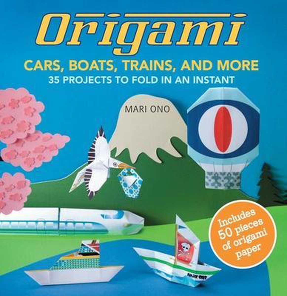 Origami Cars Boats Trains & More