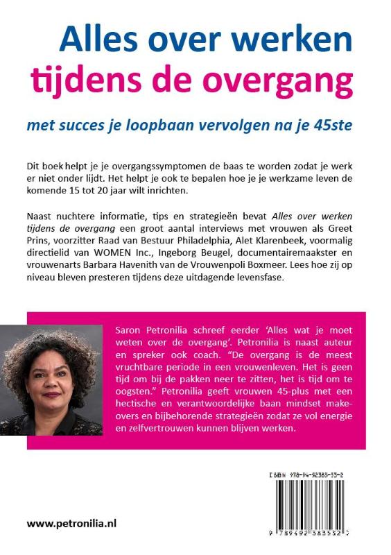 Alles over werken tijdens de overgang achterkant