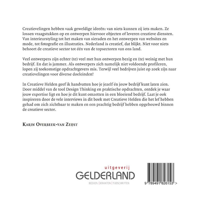 Creatieve helden achterkant