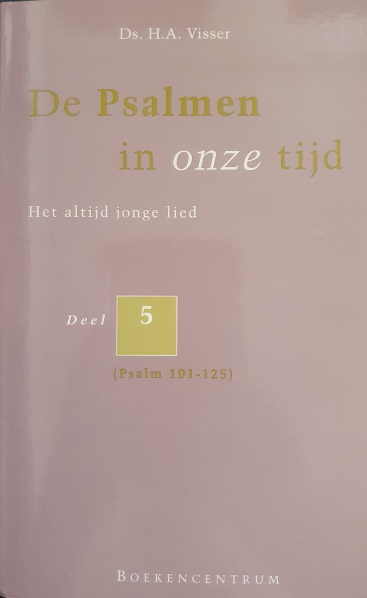 Psalmen in onze tijd, de dl.5