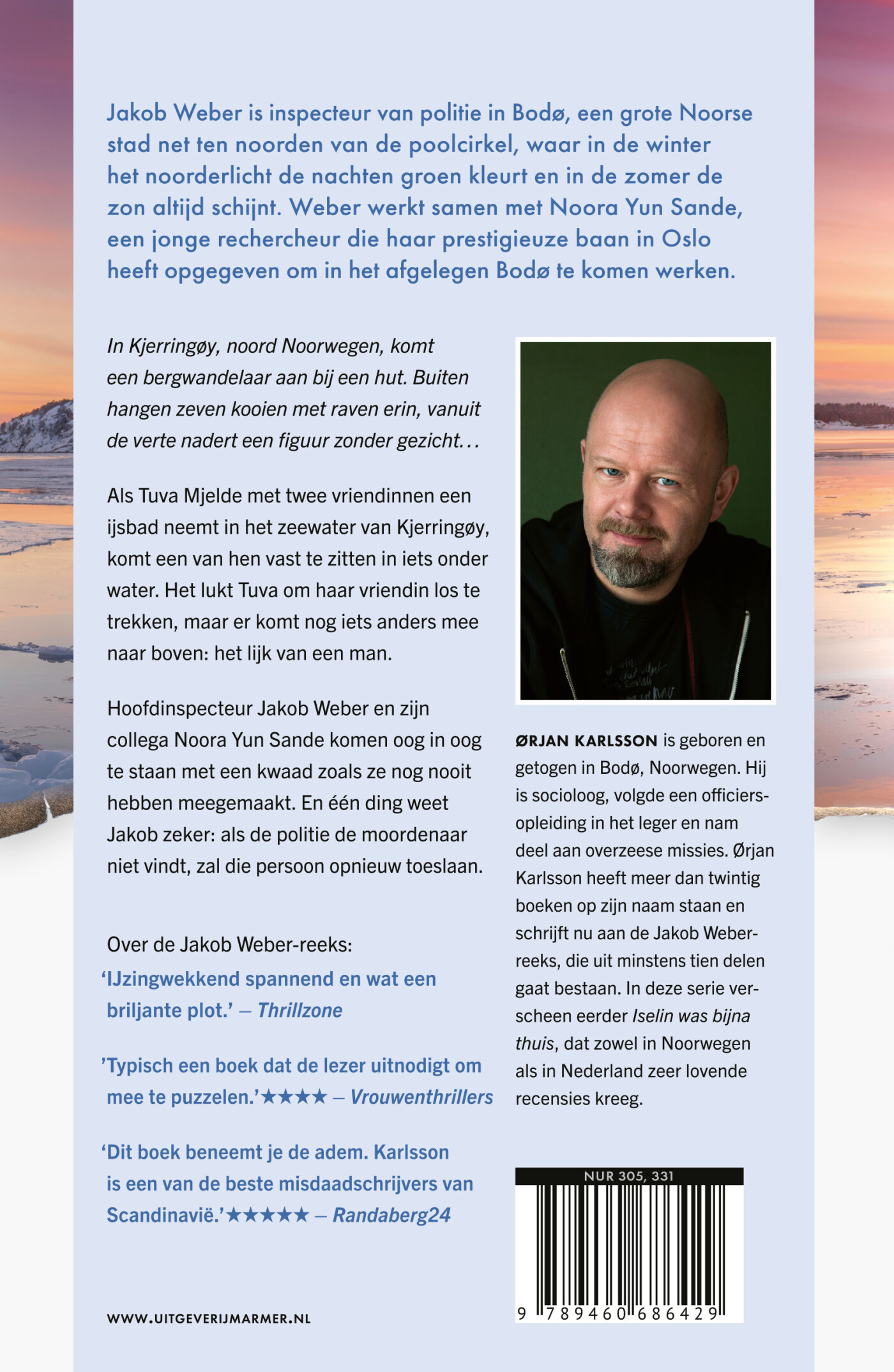 De nacht reist alleen / Jakob Weber / 2 achterkant